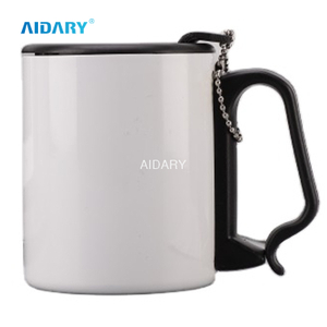 AIDARY Sublimation Stainless Steel Mug with Plastic Handle 